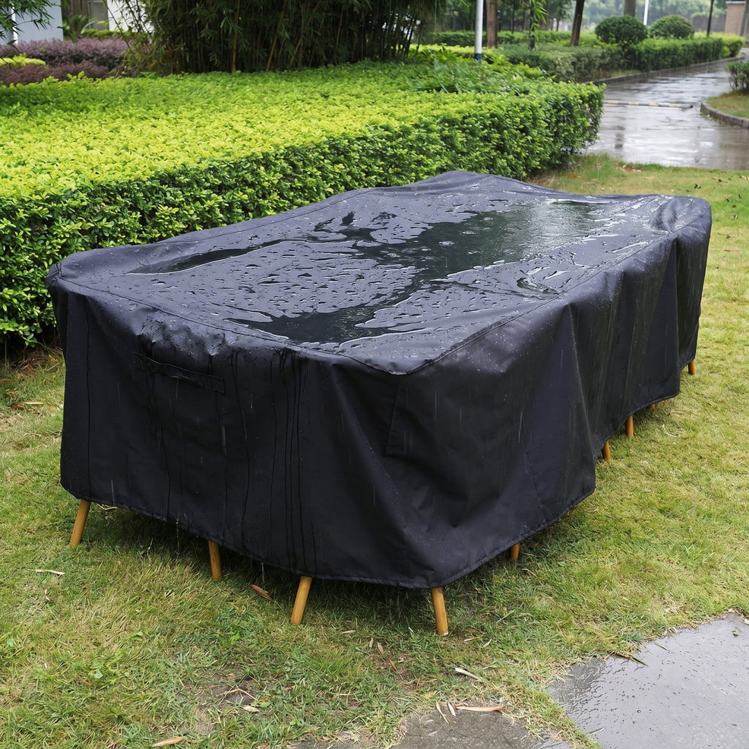 Waterproof Garden Furniture Cover for Table and Chairs - Furniture Cover - 180x120x74 cm - Oaksoho