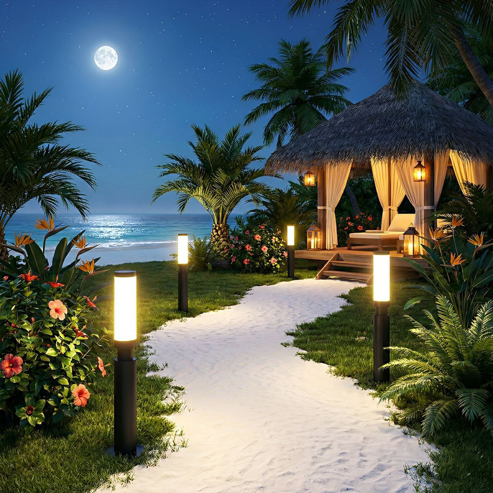 Waterproof LED bollard light for pathways - Bollard Light - 60 cm - Oaksoho