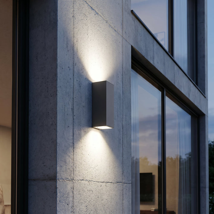 Waterproof LED Outdoor Wall Light with Up - Down Light Effect - Wall Lights - White light - Oaksoho
