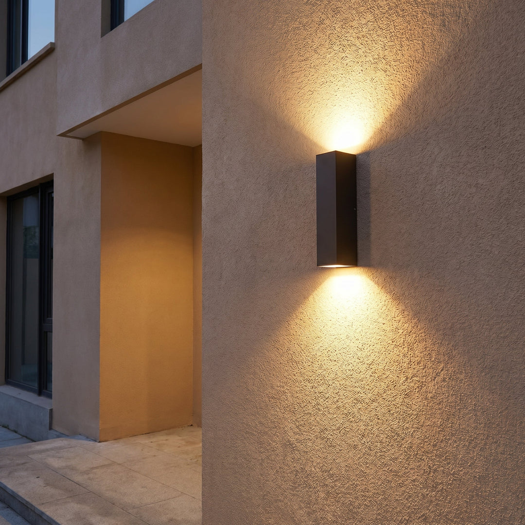 Waterproof LED Outdoor Wall Light with Up - Down Light Effect - Wall Lights - Neutral light - Oaksoho