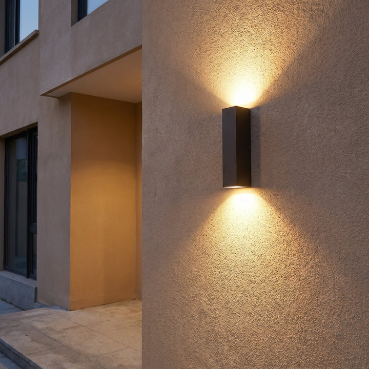 Waterproof LED Outdoor Wall Light with Up - Down Light Effect - Wall Lights - Neutral light - Oaksoho