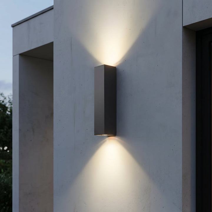 Waterproof LED Outdoor Wall Light with Up - Down Light Effect - Wall Lights - Warm light - Oaksoho