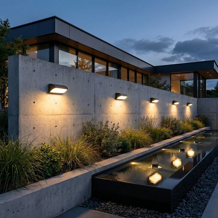 Waterproof Rectangular LED Wall Light - Wall Lights - Oaksoho