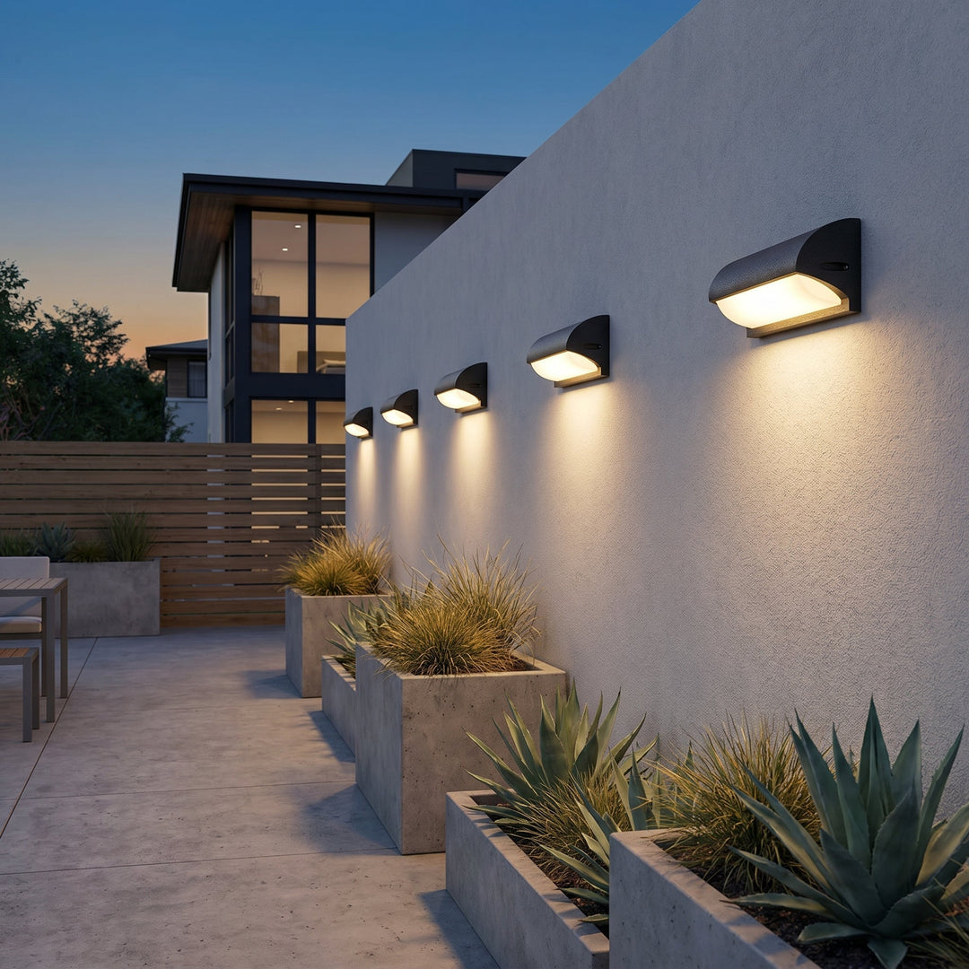 Waterproof Rectangular LED Wall Light - Wall Lights - Oaksoho