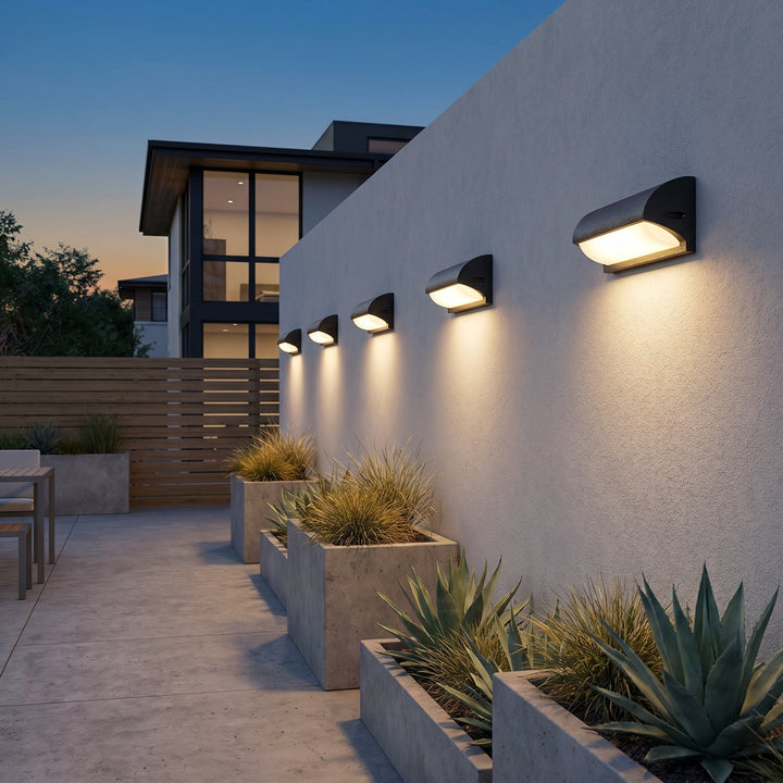 Waterproof Rectangular LED Wall Light - Wall Lights - Oaksoho