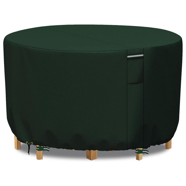 Waterproof Round Garden Furniture Cover - Furniture Cover - Green - Oaksoho