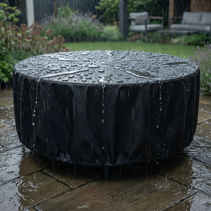 Waterproof Round Garden Furniture Cover - Furniture Cover - 38x40 cm - Oaksoho