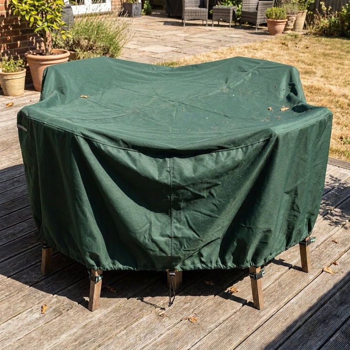 Waterproof Round Garden Furniture Cover - Furniture Cover - Green - Oaksoho