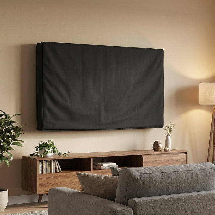 Waterproof TV Protection Cover - TV Protection Cover - Black - Oaksoho