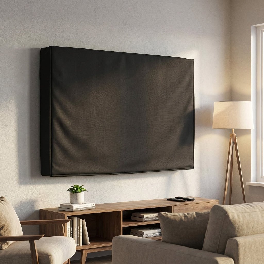 Waterproof TV Protection Cover - TV Protection Cover - Black - Oaksoho