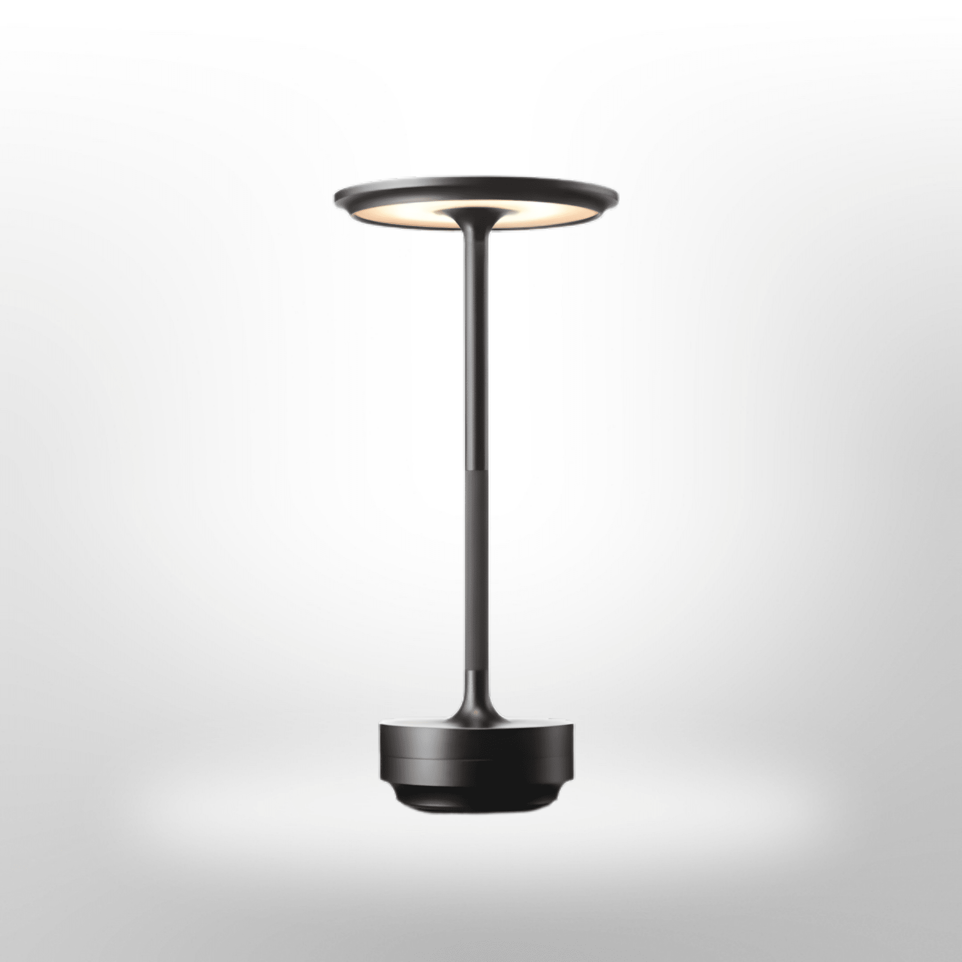 Wireless Table Lamp with Dimmable LED Light - Table Lamp - Black - Oaksoho
